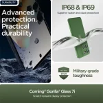 ⁦Motorola Moto G56 Dual Sim – 256GB, 12GB Ram, 5G⁩ - الصورة ⁦8⁩